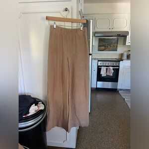 Babaton aritzia wide leg lounge pants S